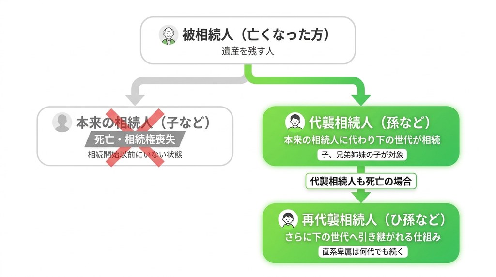 代襲相続とは？まず押さえておきたい基本的な仕組みを解説