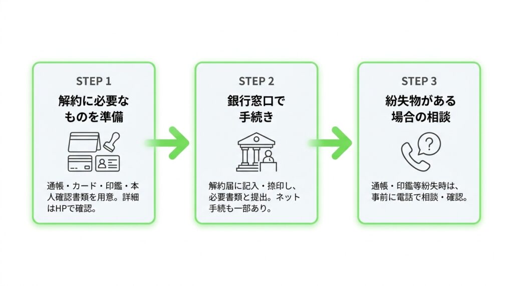 銀行口座を解約する前に知っておきたい7つのデメリット