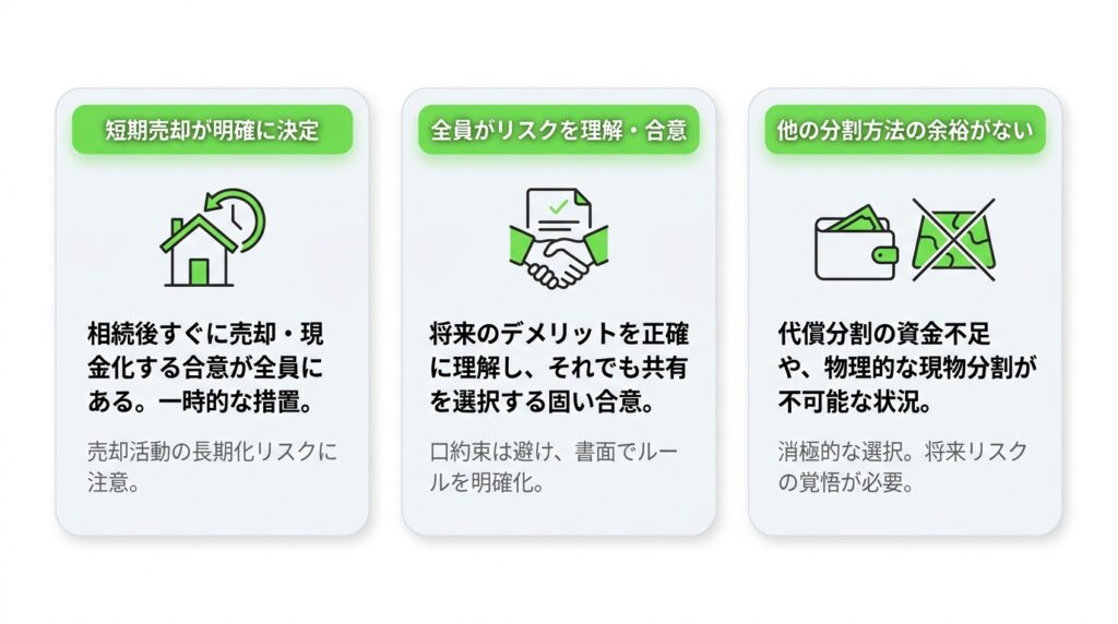 相続不動産を共有名義にする5つのデメリット・危険性