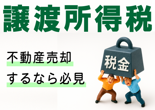 譲渡所得税。税金に苦しむ人たち