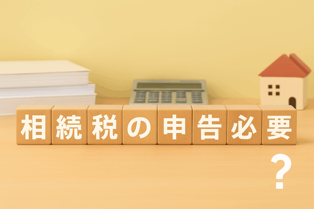 相続税の申告は必要？