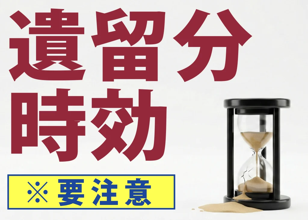 遺留分の時効、請求期限
