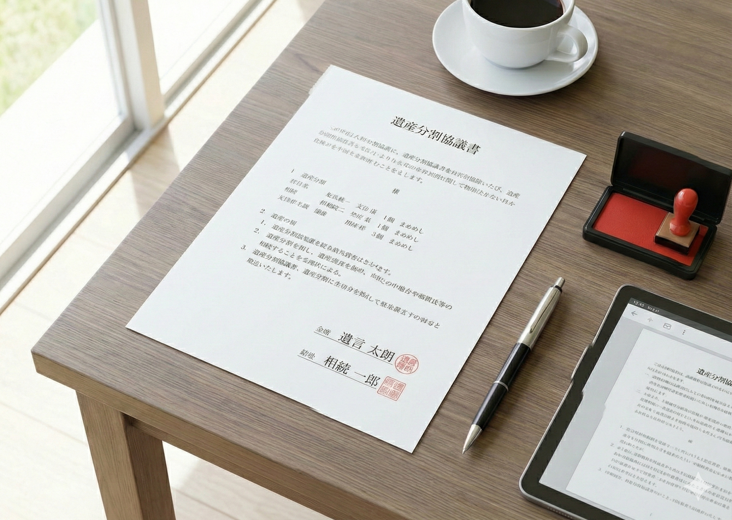 遺産分割協議書