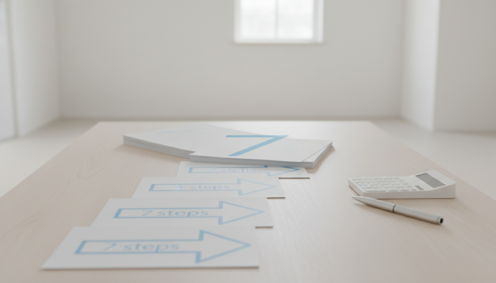 相続財産清算の手続きの流れを7ステップで解説