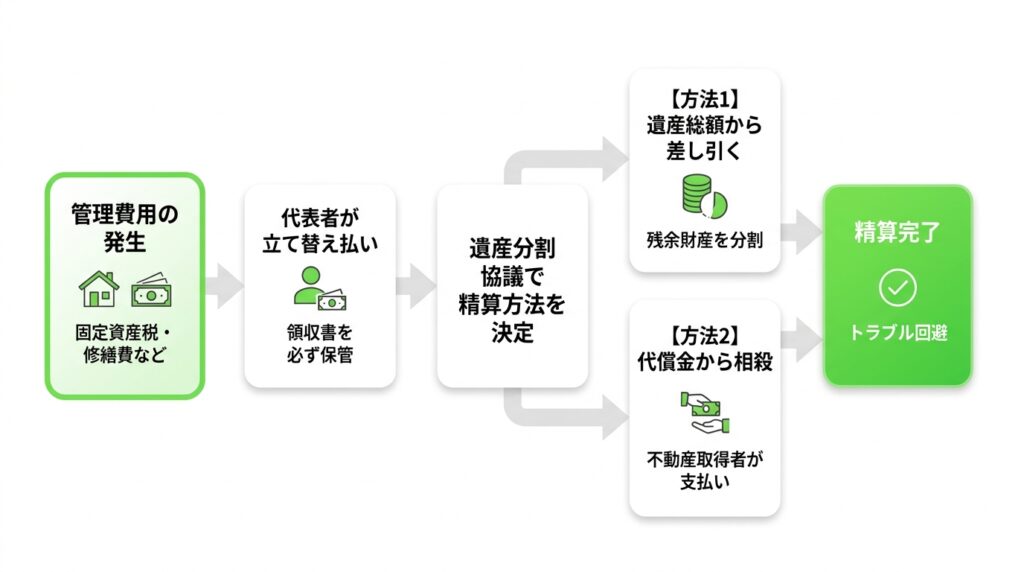 管理費用は誰が支払う？負担の割合と精算方法を解説
