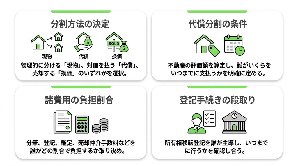 ステップ1:まずは共有者間での協議(話し合い)から始める