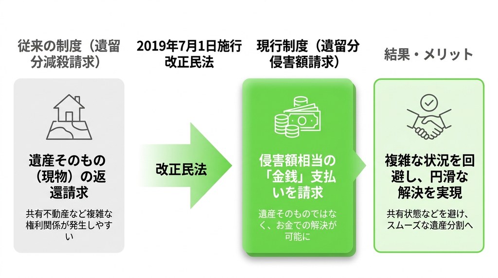 遺留分侵害額請求とは？最低限の遺産を取り戻すための権利