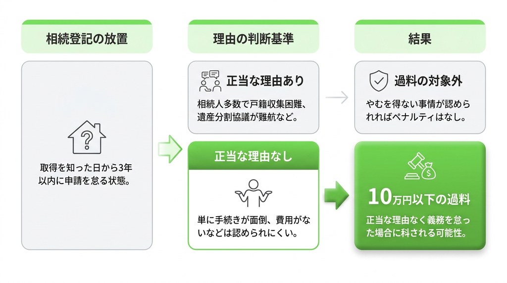 数次相続を放置するリスク｜2024年4月からの相続登記義務化と過料について