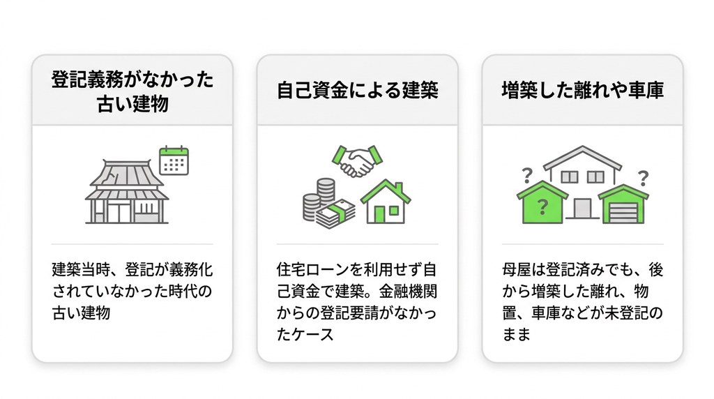 未登記建物とは？相続は可能？まずは現状を正しく把握しよう