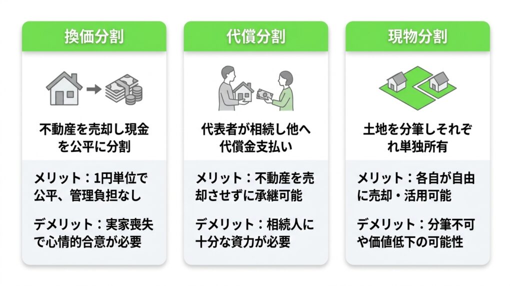 相続不動産を共有名義にする5つのデメリット・危険性