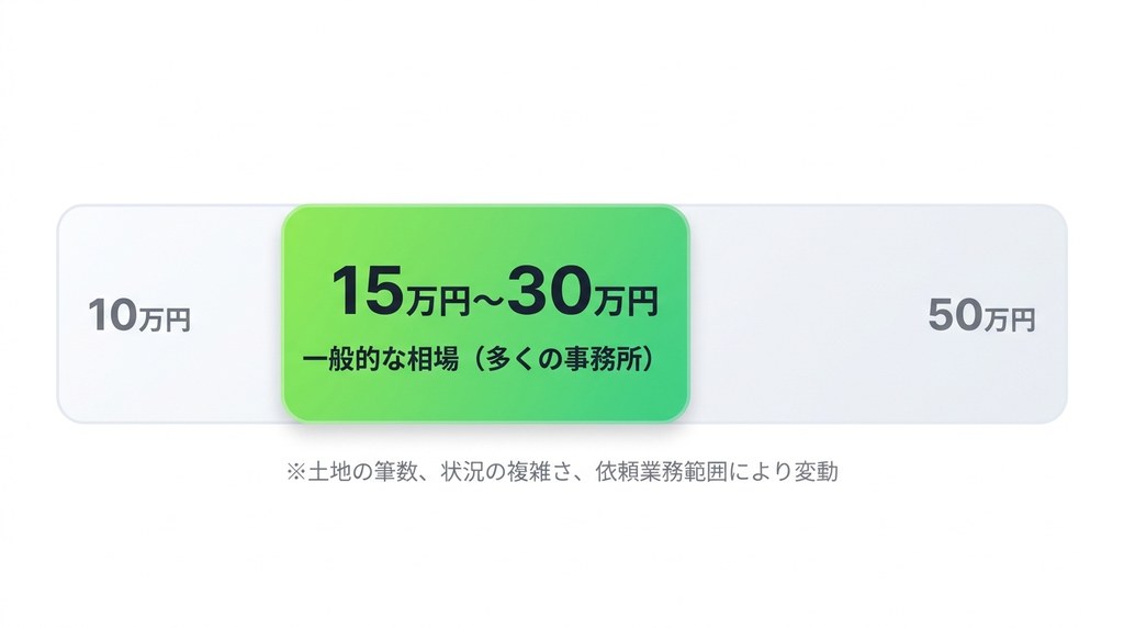 【専門家への依頼費用】司法書士などへ代行を頼む場合の報酬相場